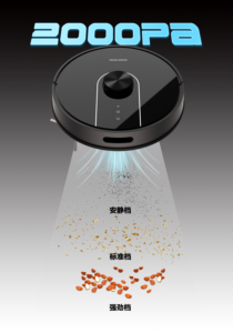 مكنسة كهربائية صغيرة ذكية من المصنع بأفضل سعر 2024 مع قطع غيار بطارية مكنسة كهربائية لعبة للأطفال ومسّاحة روبوت - Product Image 3