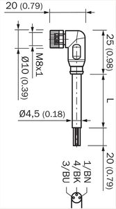 Conectores y Cables SICK 2096166 YG8U13-050VA1XLEAX en Oferta, Sensor-Actuador YG8U13-050VA1XLEAX SICK 2096166 YG8U13-050VA1X - Product Image 5