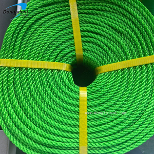Corde de pêche en PE torsadée à 3 brins de qualité supérieure, corde d'emballage bleue et jaune, 1 mm-5 mm, 9 mm, 10 mm - Product Image 4