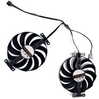 Ventilateurs de refroidissement pour processeur de bureau, 1,2 W, 7 broches, 6 fils, roulement en alliage, 30 CFM (2 pièces)