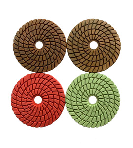 Tamponi per lucidatura a diamante da 4 pollici 100mm per macina inorganica - Product Image 1