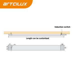Usine directe porte interrupteur déclencheur tiroir <span class=keywords><strong>automatique</strong></span> lumière LED armoire tiroir éclairage avec capteur à l'intérieur du <span class=keywords><strong>placard</strong></span> - Product Image 4