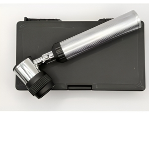 Dermatoscope 10X en acier inoxydable avec poignée moletée, lentille en verre optique, lumière LED, instruments chirurgicaux personnalisés, fournisseur en gros - Product Image 1