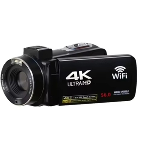 Caméra de vlogging 4K 56MP, caméscope Ultra HD pour TikTok YouTube, vision nocturne numérique IR, WiFi avec microphone - Product Image 6