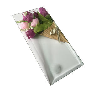 Verre transparent <span class=keywords><strong>extra</strong></span> épais et ultra-petit de 8mm/10mm; Verre poli à bord biseauté pour luminaires - Product Image 2