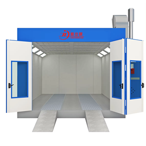 Cabine de peinture automatique de chaleur <span class=keywords><strong>diesel</strong></span> mobile de salle de pulvérisation de haute qualité pour les voitures - Product Image 1