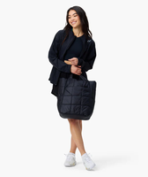 Sac de sport compact et léger en nylon pour femme avec logo personnalisé, idéal pour le tennis, le pickleball, le badminton et le transport quotidien d'équipement