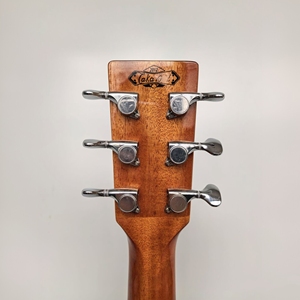 Guitare acoustique mini de 36 pouces, table en épicéa stratifié, dos et éclisses en acajou, finition mate Sunburst, style <span class=keywords><strong>Parlor</strong></span> - Product Image 6