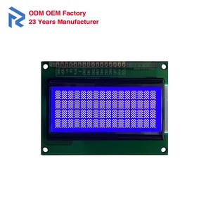 Tela azul FTN Matrix COB Monocromático SPLC780D1 LCD 1602 1604 Dot i2c 16X4 Módulo de exibição de caracteres MPU LCD