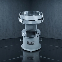 Machine de tamisage vibratoire de laboratoire pour tests standard de sol et de granulats, avec tamis de 400 mm, mailles de 150 et 250 microns
