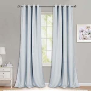 Con aislamiento térmico sólido arandela apagón dormitorio cortinas opacas cortinas/ - Product Image 6