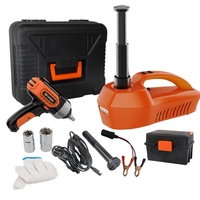 Kit de gato de coche eléctrico de 12V 180W Gato de coche de 5 toneladas Elevación hidráulica