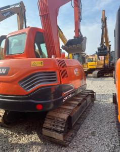 Excavatrice Doosan Dx75lc-9c d'occasion, Doosan Dh55 Dh60 Dh70 Dh75 Dh80 Dx55 Dx60 Dx75 Dx150, excavatrice sur pneus Doosan en stock - Product Image 2