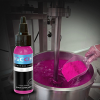 Juego de Tinta Orgánica para Tatuajes de 14 Colores, Precio de Fábrica, Marca Privada, Alta Calidad, 30 ml, Pigmento para Arte Corporal, Suministros para Tatuajes