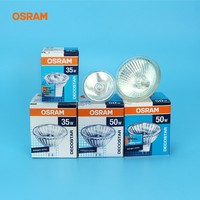   Lámpara Halógena de Gran Potencia de 50 W, Bombilla de Cuarzo, Luz Amarilla, 12 V, 35 W, 20 W, Lámpara Halógena de Tungsteno MR16