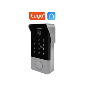 Sonnette <span class=keywords><strong>vidéo</strong></span> WiFi HIWINK 2MP avec détection de mouvement, empreinte digitale, mot de passe, carte IC, NFC, application Tuya, IP65 pour l'Europe - Product Image 1