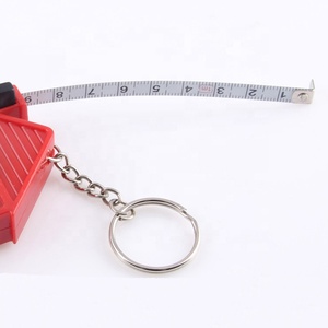 Băng Đo Móc Khóa Hình Ngôi Nhà In Logo Tùy Chỉnh Băng Thép Nhỏ Gọn Có Thể Thu Vào - Product Image 5