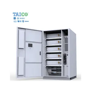 Pin năng lượng mặt trời Hệ thống lưu trữ pin lưu trữ container thương mại và công nghiệp 100kwh 200kwh bess Pin lưu trữ