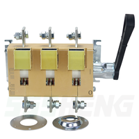 Disjoncteur à fusible SSSHENG BP32 VR32-39V31250-630, interrupteur d'isolement en cuivre Zhejiang, interrupteur à couteaux IP32 630A AC660V DC440V