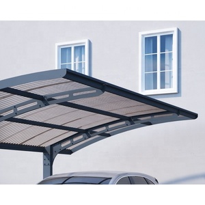 Conception de Hangar de <span class=keywords><strong>voiture</strong></span> Avec Toit <span class=keywords><strong>En</strong></span> Polycarbonate Rouille Et Sans Entretien Arizona Wave Aluminium Abri <span class=keywords><strong>Kit</strong></span> - Product Image 3