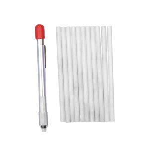 Outil de soudage Stéatite ronde <span class=keywords><strong>Porte</strong></span>-craies Craie blanche 1pcs <span class=keywords><strong>Ardoise</strong></span> <span class=keywords><strong>Savon</strong></span> Pierre Crayon - Product Image 5
