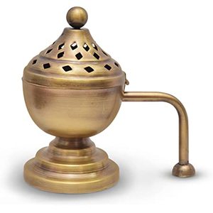 Quemador de incienso de Metal ajustable personalizado, fragancia para el hogar, vela de carbón calentado, té, loto, lavanda, aromas de jengibre, para uso espiritual - Product Image 4