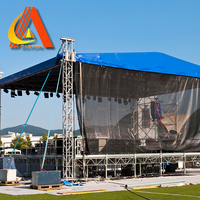 Scène portable pliable en aluminium pour les événements de concert en plein air