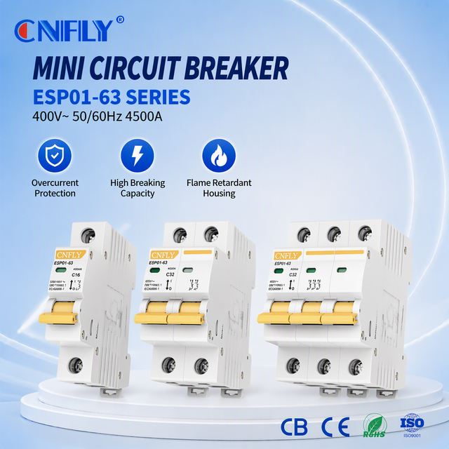 Miniature Circuit Breaker MCB BA47-29 VA47-29 1P 2P 3P C Type 2A B 16A 25A 32A 63A Lighting Switch