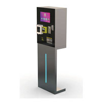 Boîte de paiement pour lavage auto automatique, boîte de contrôle de lavage de voiture, paiement par carte de crédit, QR, espèces et pièces, borne de paiement libre-service pour lavage auto