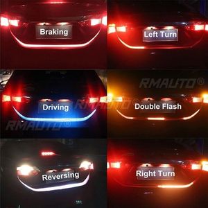 Feux de coffre arrière de voiture 5 modes, multicolores RGB, bande LED dynamique pour frein, clignotant et avertissement, 120cm 150cm - Product Image 3