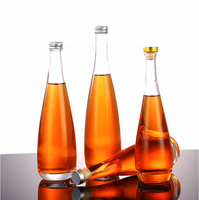 Tailles des bouteilles d'eau en verre de type Evian