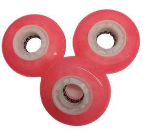 Roues en PU lumineuses YSMLE en gros pour slalom freestyle, 76 mm, pour patins à roulettes à 3 roues/skateboard/<span class=keywords><strong>poussette</strong></span> enfant - Product Image 3