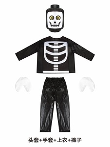 Costume de <span class=keywords><strong>ninja</strong></span> Shadow pour garçons et filles, ensemble <span class=keywords><strong>Lego</strong></span> pour Halloween, tenue de cosplay pour enfants - Product Image 6