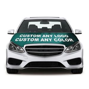 Housse de capot de voiture publicitaire personnalisée en tissu Spandex pour décoration de campagne, adaptée aux miroirs de rétroviseurs, vente en gros - Product Image 3