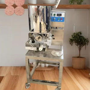 Línea de producción automática de hamburguesas, hamburguesas, chuletas de carne, patata, <span class=keywords><strong>hash</strong></span>, marrón, máquina formadora de alimentos - Product Image 1