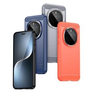 Sang Trọng Chống Sốc Mềm TPU Sợi Carbon Bảo Vệ Cover Quay Lại Trường Hợp Đối Với Huawei Honor Ma Thuật 7 Pro Điện Thoại Di Động Trường Hợp - Product Image 6