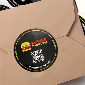 Autocollant rond personnalisé de qualité supérieure, respectueux de l'environnement, avec logo, découpé à la forme, auto-adhésif, impression numérique, étiquette en vinyle imperméable - Product Image 3
