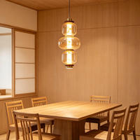 Luminaires suspendus de luxe pour cuisine, salle à manger, restaurant, hôtel, décoratifs, 3 boules de verre, luminaire suspendu en verre avec décor en marbre