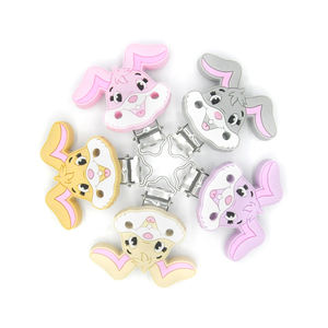 Accesorios <span class=keywords><strong>de</strong></span> cadena para <span class=keywords><strong>chupete</strong></span> <span class=keywords><strong>de</strong></span> <span class=keywords><strong>silicona</strong></span>, sin Bpa, para mordedores <span class=keywords><strong>de</strong></span> bebé, soporte para Clips - Product Image 2