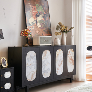 Modern Luxury Design Antique Solid Wood Large Capacity Eco-Friendly <b>Sideboard</b> Living Room Furniture Cabinets K107 <b>Sideboard</b> K107 - Product Image 3