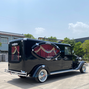 Beautifully Decorated Electric Funeral Hearse Customizable Special Transportation Q235B Steel Structure 2-Year Warranty - Product Image 2