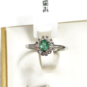 Đá Quý Tự Nhiên S925 Bạc Tinh Khiết Nhẫn-<span class=keywords><strong>Ruby</strong></span> Sapphire <span class=keywords><strong>Emerald</strong></span> Có Thể Điều Chỉnh Nhẫn-Thích Hợp Cho Phụ Nữ Để Mặc - Product Image 4