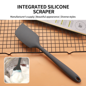 Thực phẩm lớp <span class=keywords><strong>Silicone</strong></span> Thìa chịu nhiệt 450 ° F không dính BPA miễn phí nhà bếp spatulas cho nướng nấu ăn trộn cào - Product Image 2