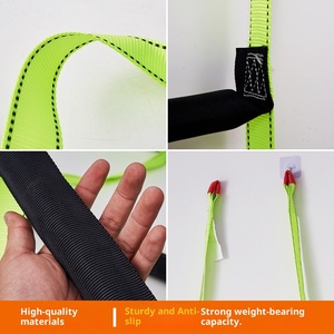 Échelle en corde souple en polyester personnalisable multi-longueurs pour la lutte contre l'incendie, usage domestique, travaux aériens en extérieur, <span class=keywords><strong>ruban</strong></span> d'escalade robuste - Product Image 3