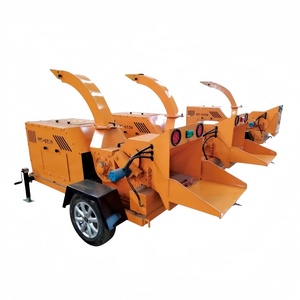 40hp 50hp 80hp 100hp mesin penghancur diesel Mini melubangi kayu mesin pengiris pohon cabang kecil perayap mesin penghancur kayu - Product Image 1