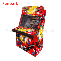 Borne d'arcade de haute qualité pour parcs d'attractions, machine de jeu vidéo d'intérieur à monnayeur, thème Street Fighting, pour centres de jeux, vente en gros