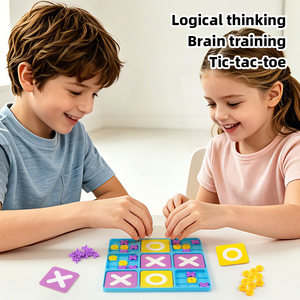 Juego de Mesa Tic Tac Toe Avanzado HTL Wholesale Super XO, Juguete de Mesa <span class=keywords><strong>para</strong></span> Niños y Adultos, Juego de Estrategia y Pensamiento Lógico <span class=keywords><strong>para</strong></span> Fiestas - Product Image 2