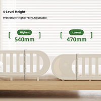Barrière de sécurité pour lit bébé, panneau détachable, protection anti-chute, barrière de lit pour enfant, pour la maison et les voyages