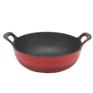 Ollas Redondas de Hierro Fundido Esmaltado, Juego de Utensilios de Cocina Nórdicos, Aptas para Gas e Inducción, Capacidad de 3-4L - Product Image 4