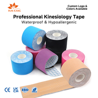 Cinta de Kinesiología Elástica Impermeable de 5m con Logotipo Personalizado, Certificación CE, para Soporte Muscular Deportivo, OEM, ODM, Marca Privada